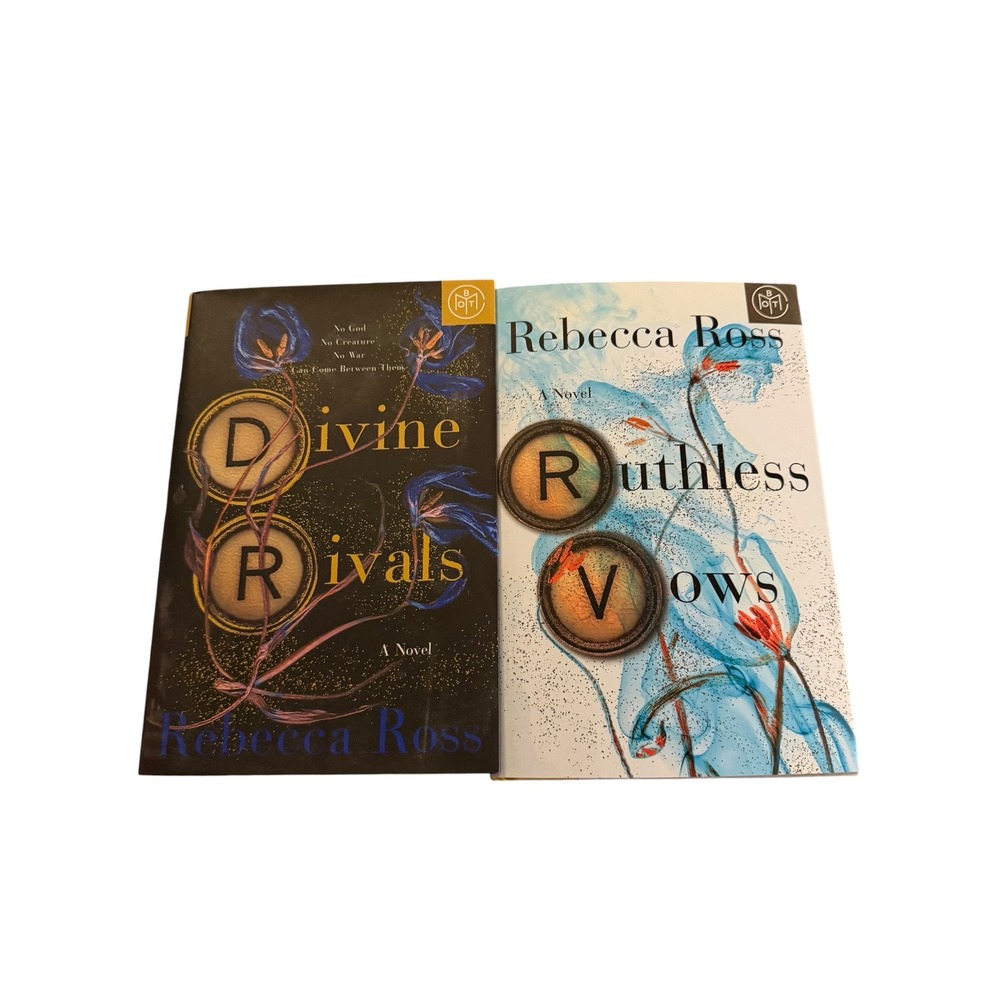 Rebecca Ross Divine Rivals & Ruthless Vows Hardcover Book Set Duology B&N BOTM